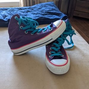 Purple Converse